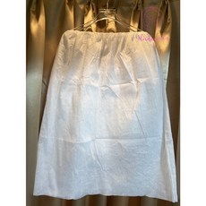 一次性美容浴裙/浴巾, 不織布粉色,50件, 1個