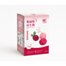 YES WE CAN 蔓越莓益生菌 PACs蔓越莓前花青素 專利洛神花萼 D-甘露糖 彈力蛋白 玻尿酸 20包, 2.2g, 60個