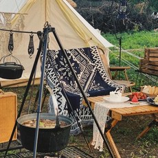 캠핑 매트 보헤미안 감성 담요 이불 러그, 최대 아님