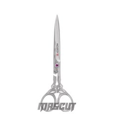 MCUSTA 櫻花大馬士格鋼剪刀 大馬士革剪刀 文具剪刀 事務剪刀 手藝剪刀 料理剪刀, 1個, MCUSTA 蝴蝶花飾/大馬士革鋼-剪刀