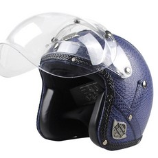 [씽씽] 오토바이 헬멧용 버블쉴드 심플 깔끔 귀여운 스타일 3버튼 똑딱이면 대부분 OK[3시 이전 주문 시 발송], 래디언트블루