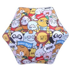 兒童雨傘 圓角包邊安全反光條不夾手兒童傘