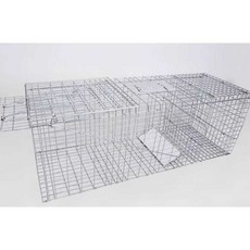 고양이 포획틀 덫 유해동물 케이지 유기견 포획망, 1개, 그리드 65x26x23cm 구획있음