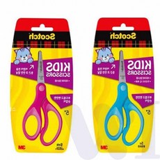 어린이 가위 키즈가위 아기가위, 1개, 핑크