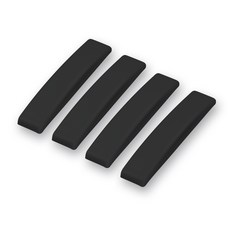 평화자동차 시크릿 디펜스 자동차 도어가드 차량 흠집 문콕방지 차 문짝 보호대 순정형 스타일, 블랙, 1개