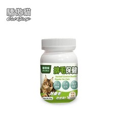 Cat Glory 驕傲貓 貓專用排毛保健粉, 1個, 貓專用排毛保健粉 60g,貓草筷子肉乾X1支, 60g, Hairball Control
