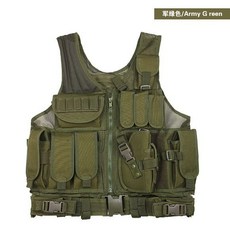 戶外戰術背心 耐磨透氣馬甲 多功能口袋 尺寸顏色可調