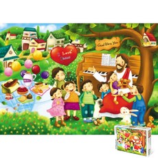 퍼즐피플 명화 풍경 300피스 미니조각 직소퍼즐 시리즈, 예수님사랑 300피스, 1개, 포함
