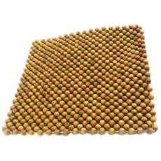 100%天然檜木圓珠汽車坐墊 (涼爽透氣)