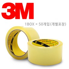 3M 박스테이프 372KS 투명테이프 OPP택배포장 40M 1개, 투명