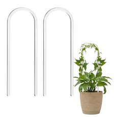 파파가든 투명 식물지지대 (U형), 2개