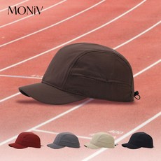모니브 메쉬 러닝 모자 스포츠 캡, 브라운, 1개 브라운, 1개