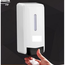 按壓1000ML噴霧消毒機盒 免洗手動酒精噴霧消毒器 壁掛手部淨手器 手部酒精噴霧消毒機 淨手器壁掛式免洗手部噴霧消毒器, 1000ML泡沫型