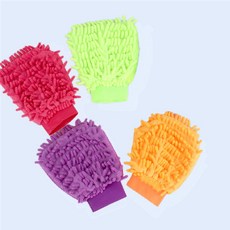 세차장갑 극세사 차량용 워시 미트 흠집방지 세차용품 똑템, 1개