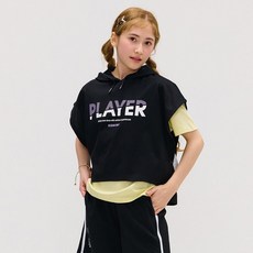 오션스카이 [2color]여아 그래픽 후드 Vest - 멀티 548844