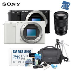소니정품 ZV-E10 16-50mm 패키지 미러리스카메라/ED, 12 ZV-E10화이트+18-105mm 패키지