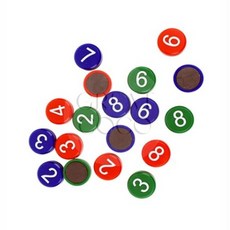 그코 숫자 자석 1-10 숫자자석, 파랑