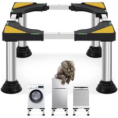 세탁기 받침대 21 28인치 높이조절, Feet Height 7"-8"