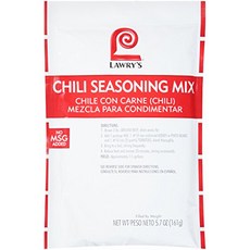 로리 칠리 시즈닝 믹스 161.6g Lawry's Chili Seasoning Mix 5.7 oz, 1개