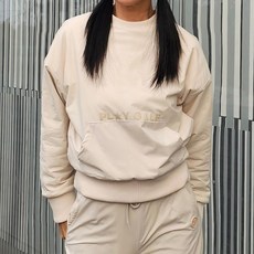 그레힙 여성 골프 바람막이 맨투맨 방풍 방한 안감 후리스 앞포켓 티셔츠