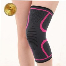 공장장 관절사랑 슬림라인 무릎 보호대 아대 압박, 선택옵션:레드-S