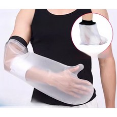 커버 손목 비닐 부상 기부스 방수캡 발목 성인 손부위 신축직경, 1개, 1_성인 종아리 반복 사용 가능