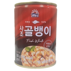 사조 자연산 골뱅이 캔 통조림, 300g, 24개