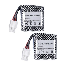 9.6V 배터리 충전기 S911 9115 9116 S912 RC 자동차 업그레이드 예비 부품 이중 케이블 새 이온 800mah 16500, 보라색