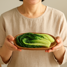 먹기 편한 데친 나물 시리즈 데친 배추우거지, 1개, 1kg