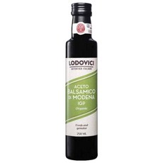 로도비치 이탈리아 저당도 글루텐프리 100% 유기농 발사믹 식초 - IGP 모데나, 1개, 250ml