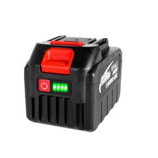 南威工具 各類工具包 相關配件專區，多功能收納，耐磨便攜，適用於水電工、木工等行業, 1個, 牧田款15節電顯電池1電1充