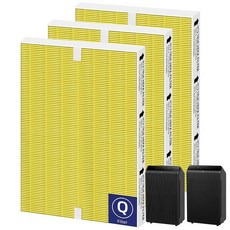 Pulluty 116130 5500-2 Pet Care Air Purifier Filter H Replacement for Winix AM80