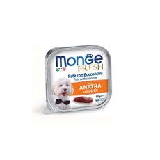 瑪恩吉 倍愛滿滿 主食犬餐盒 100g/盒 MonGe, 100g, 32個, 鮮鴨