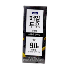 간식 매일두유 검은콩 190mlx12팩x4곽, 본상품, 190ml