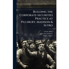 (영문도서)Building the Corporate-securities Practice at Pillsbury Madison & Sutro Hardcover, Hutson Street Press, English, 9781024117974