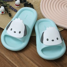 Slipper 산리오 아동용 EVA슬리퍼 포차코 캐릭터 튜브 어린이 키즈 슬리퍼 신발 (작게 제작됨)