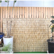 갈대발4자 120X165 쉬운설치 인테리어 여름용 가을 파리문발 창문 현관문발 음식점 여름 봄