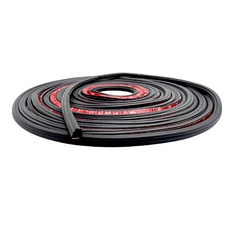 SLO汽車加厚L型隔音條，車門防撞密封條，氣密隔音防噪保護條, 10公尺/包, 其他