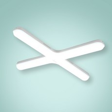LED 십자등 60W 주광색 방등 안방등 원룸 상가 조명