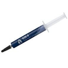 MX-4 散熱膏 2g 裝 適用於電腦主機和筆記型電腦顯卡, 1個, MX-4 4g硅脂+硅脂清潔劑10ml