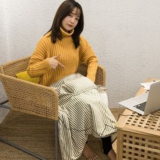 【Love Shop】法蘭絨USB加熱毯 - 冬季保暖護膝暖腳家用辦公室電熱毯, 綠色