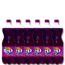 코카콜라 환타포도1.5L, 6개, 1.5L