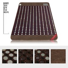 전기 옥장판 적외선 물리 침실 방수 온도조절 옥돌, 02-2 저옥 무변형, 1.5x1.9 양온도 디지털, 기본 색상