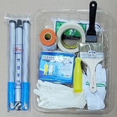 페인트 세트상품 10품목 셀프페인트칠 도구, 6. 7인치 유성롤러 세트, 1개
