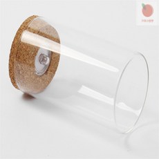 뽀뽀스토어 미니수조 마리모 LED 유리병 6.5x12.5cm