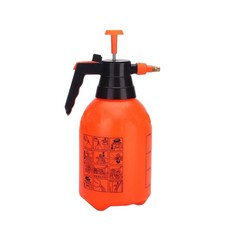 氣壓式噴霧瓶 澆水壺 園藝噴壺 2公升 橘色, 加厚2升橘色, 1個