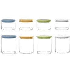 Ocean Norma玻璃密封罐385ml/685ml，多款可選，WUZ屋子系列，保鮮儲物好幫手, 白色,685ml, 1個