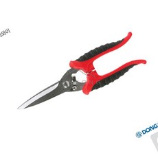 렌콩 다목적 가위 고급형 KMS-190H 190MM 케이블가위 스텐가위 철가위