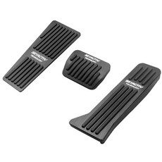 자동차 발판 페달 가스 가속기 커버 브레이크 클러치 패드, 4. RHD AT 3pcs, 기본