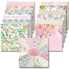 빈티지 다꾸 배경지 세트 vol 1 귀여운 페이퍼 예쁜 메모지, 01.Garden